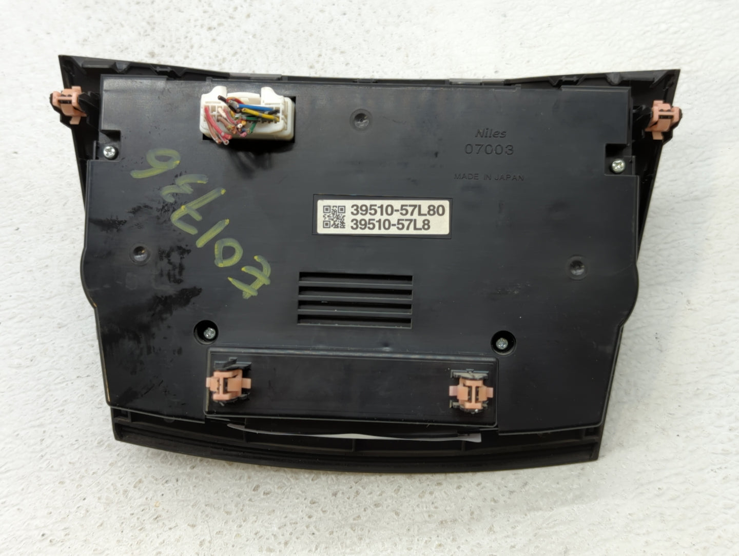 2010-2013 Suzuki Kizashi Climate Control Module Temperature AC/Heater Replacement P/N:39510-57L8 39510-57L80 Fits OEM Used A