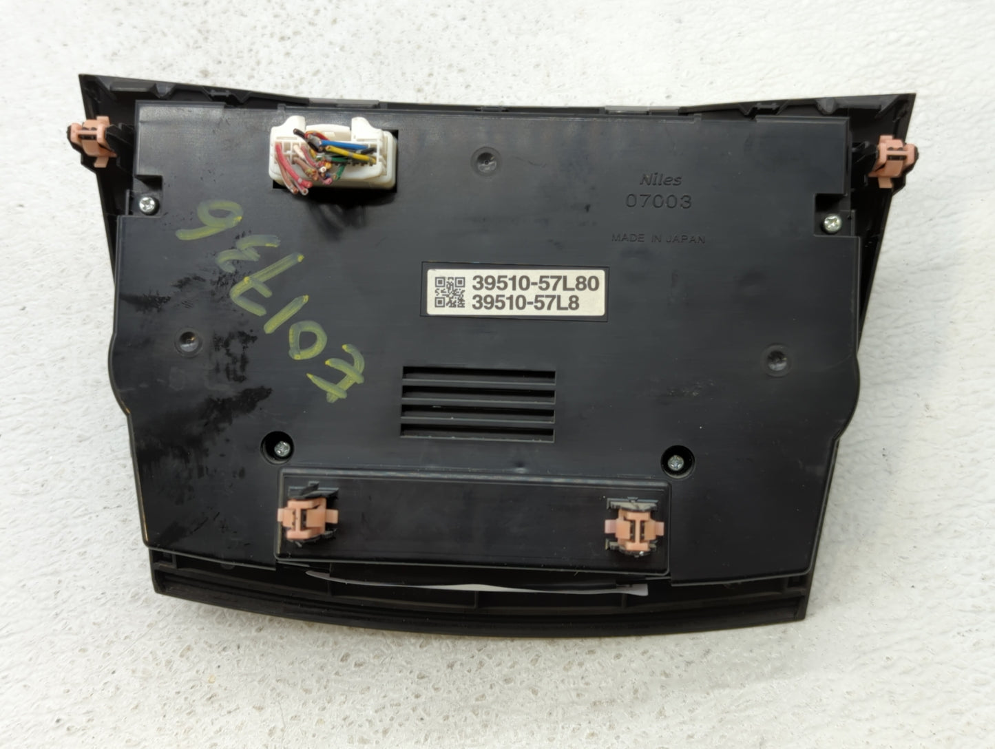 2010-2013 Suzuki Kizashi Climate Control Module Temperature AC/Heater Replacement P/N:39510-57L8 39510-57L80 Fits OEM Used A