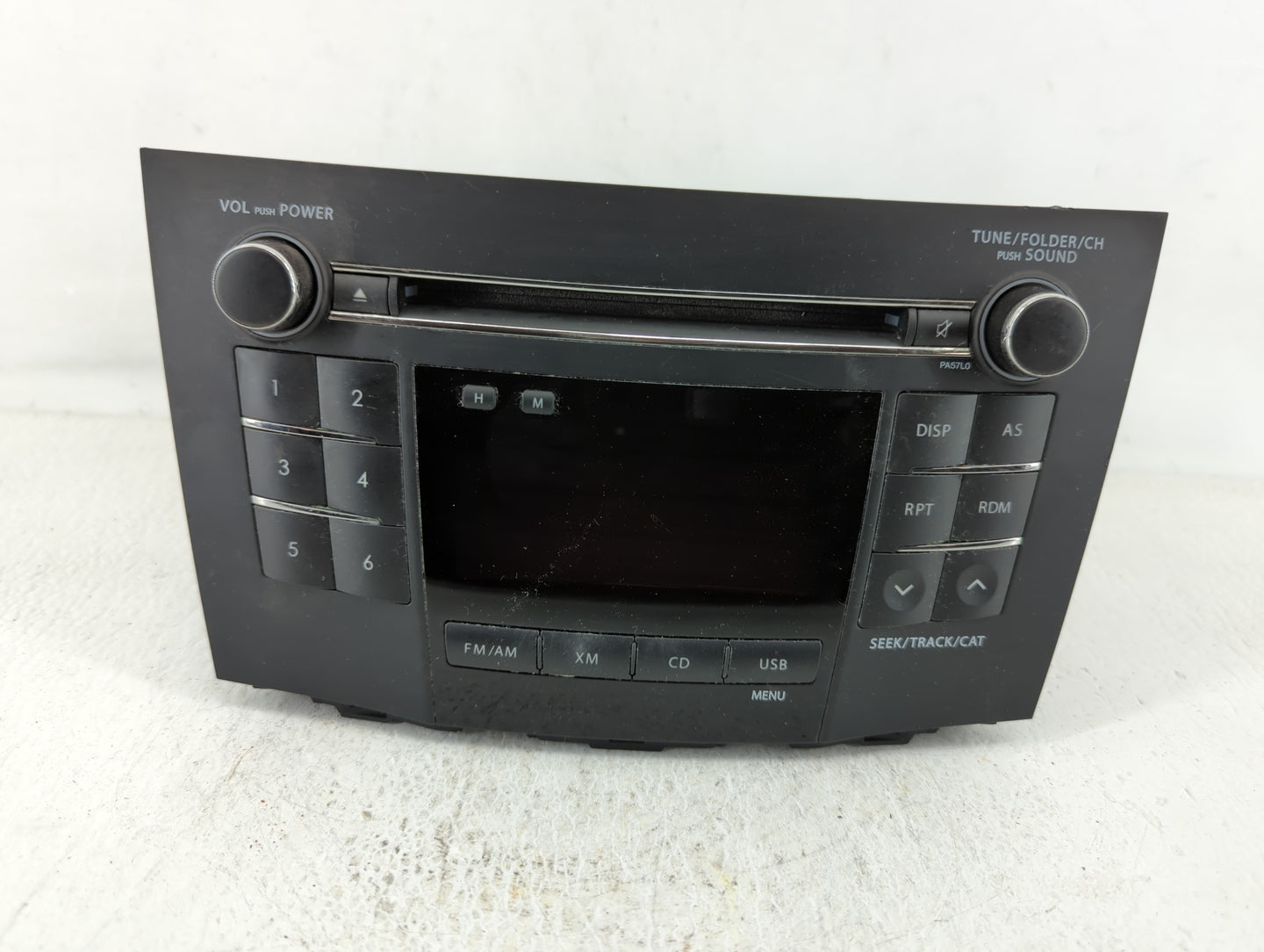 2010-2013 Suzuki Kizashi Radio AM FM Cd Player Receiver Replacement P/N:39101-57L01 Fits Fits 2010 2011 2012 2013 OEM Used A