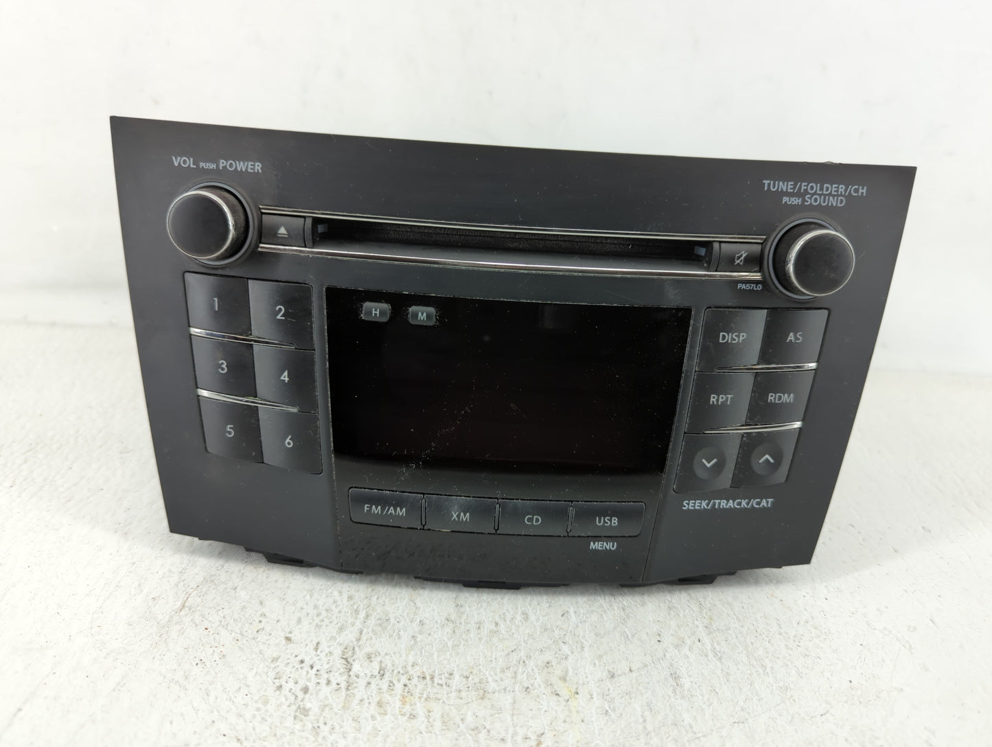 2010-2013 Suzuki Kizashi Radio AM FM Cd Player Receiver Replacement P/N:39101-57L01 Fits Fits 2010 2011 2012 2013 OEM Used A