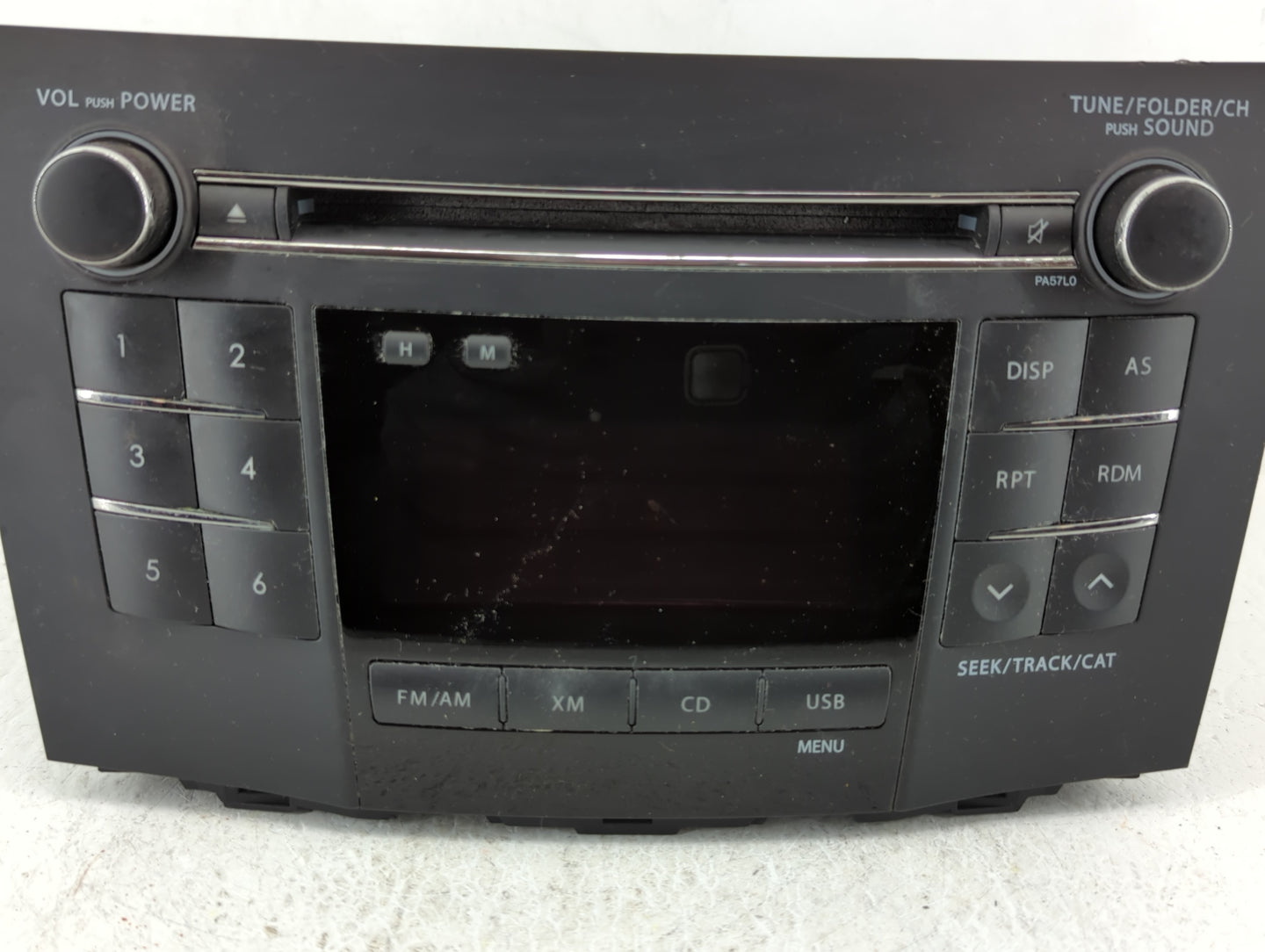 2010-2013 Suzuki Kizashi Radio AM FM Cd Player Receiver Replacement P/N:39101-57L01 Fits Fits 2010 2011 2012 2013 OEM Used A
