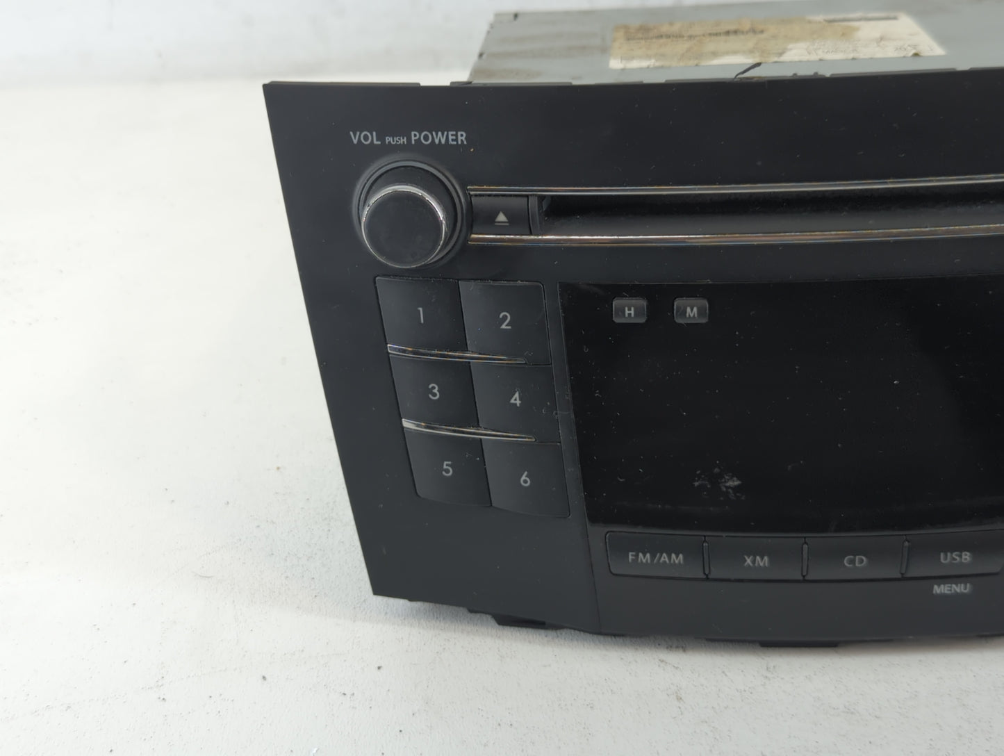 2010-2013 Suzuki Kizashi Radio AM FM Cd Player Receiver Replacement P/N:39101-57L01 Fits Fits 2010 2011 2012 2013 OEM Used A
