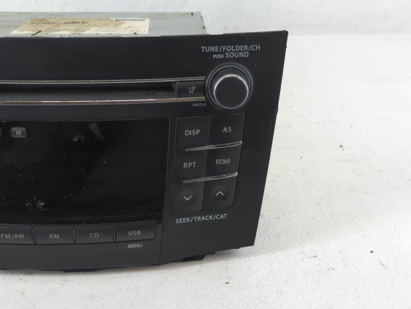 2010-2013 Suzuki Kizashi Radio AM FM Cd Player Receiver Replacement P/N:39101-57L01 Fits Fits 2010 2011 2012 2013 OEM Used A