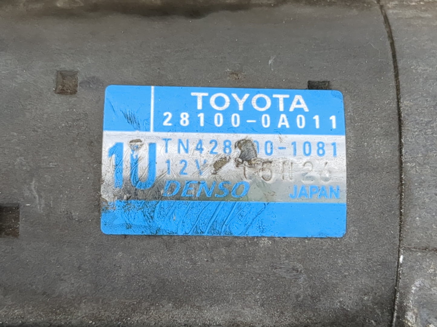 2005-2018 Toyota Avalon Car Starter Motor Solenoid OEM P/N:28100-0A011 Fits OEM Used Auto Parts - Oemusedautoparts1.com