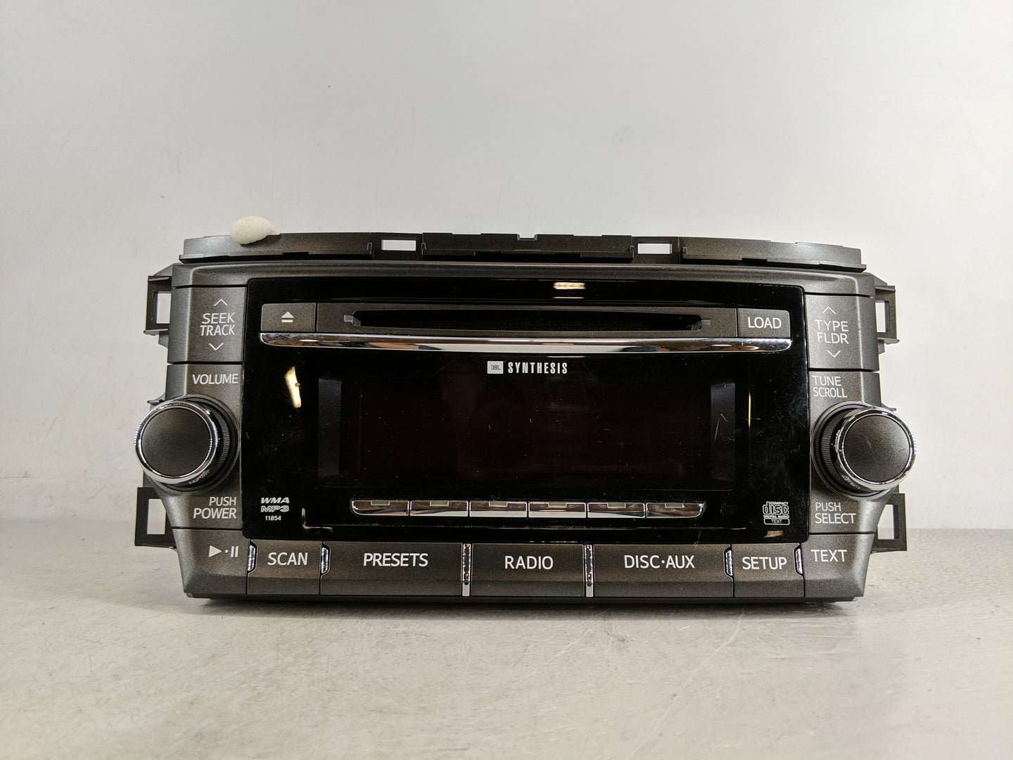 2011-2012 Toyota Avalon Radio AM FM Cd Player Receiver Replacement P/N:86120-07120 Fits Fits 2011 2012 OEM Used Auto Parts -