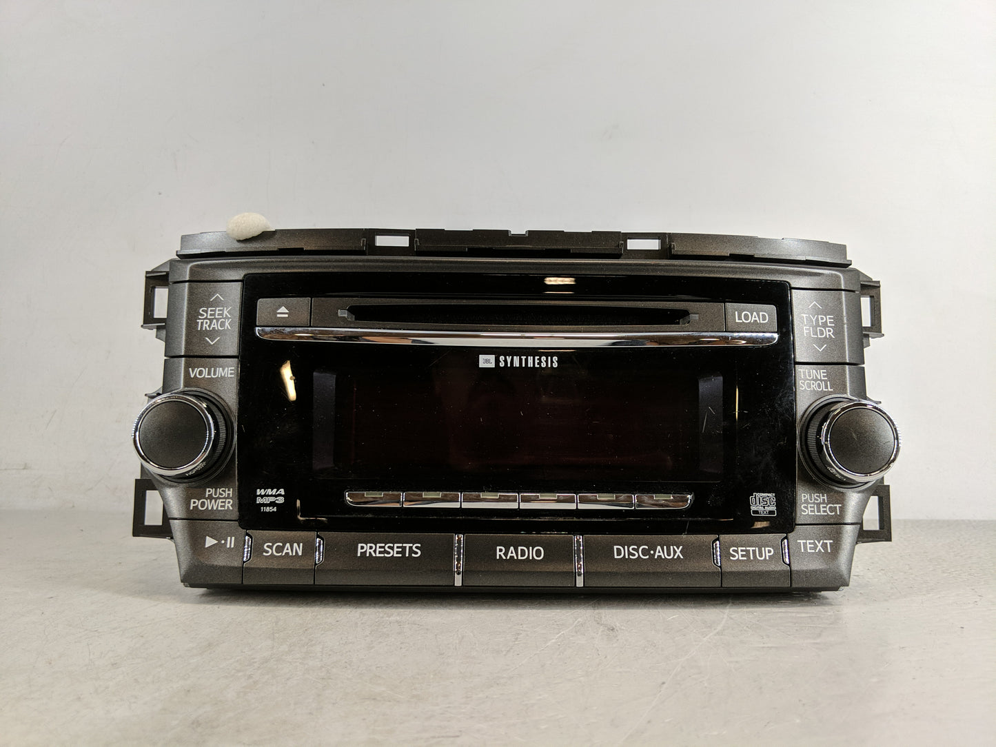 2011-2012 Toyota Avalon Radio AM FM Cd Player Receiver Replacement P/N:86120-07120 Fits Fits 2011 2012 OEM Used Auto Parts -