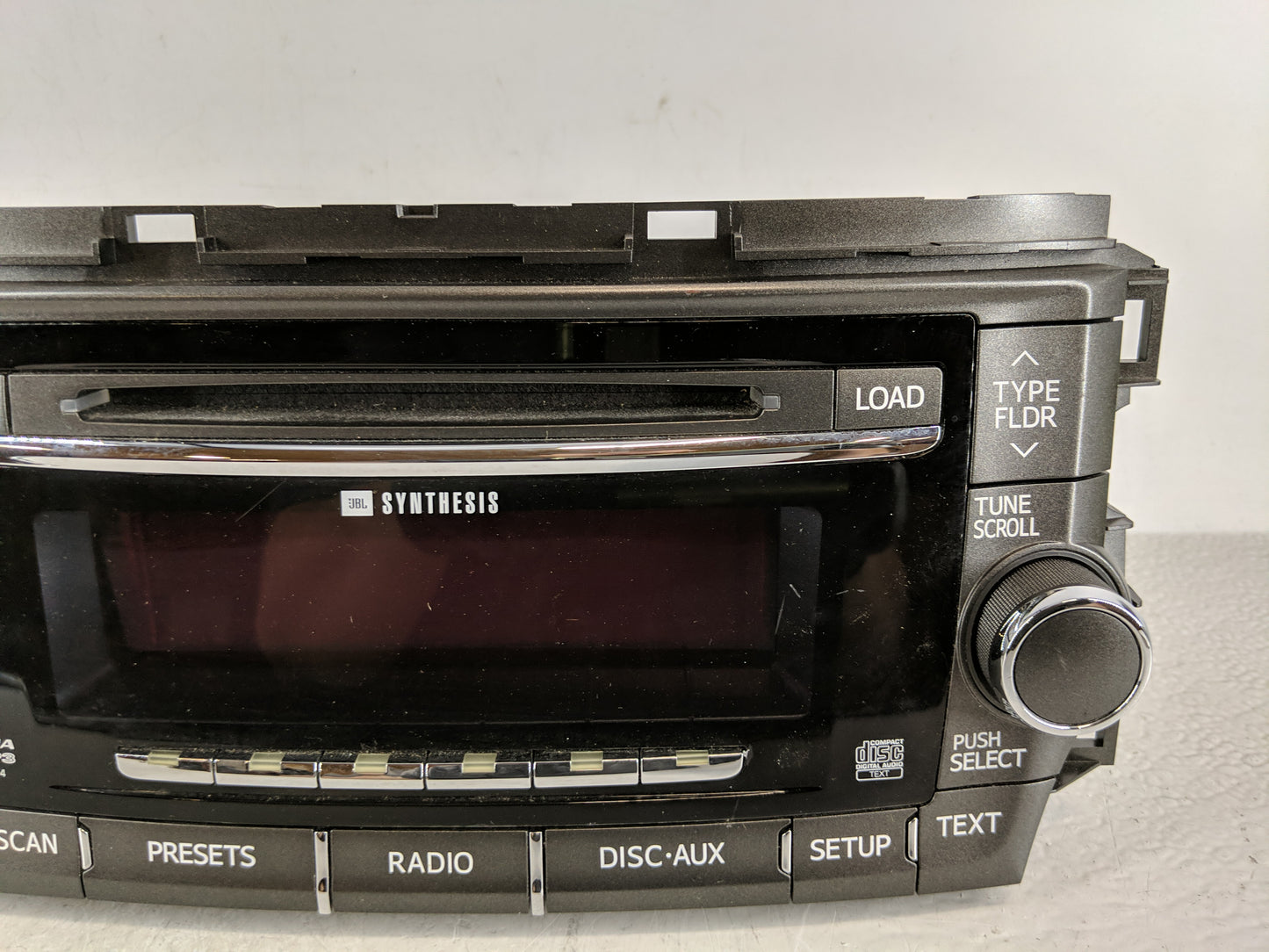 2011-2012 Toyota Avalon Radio AM FM Cd Player Receiver Replacement P/N:86120-07120 Fits Fits 2011 2012 OEM Used Auto Parts -