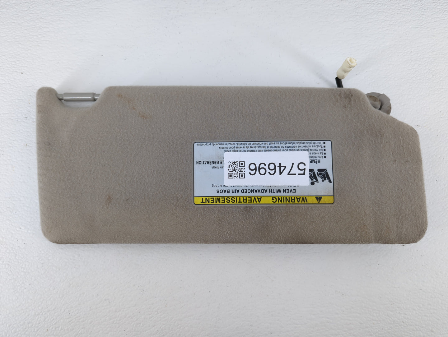 2005-2012 Toyota Avalon Sun Visor Shade Replacement Passenger Right Mirror Fits Fits 2005 2006 2007 2008 2009 2010 2011 2012