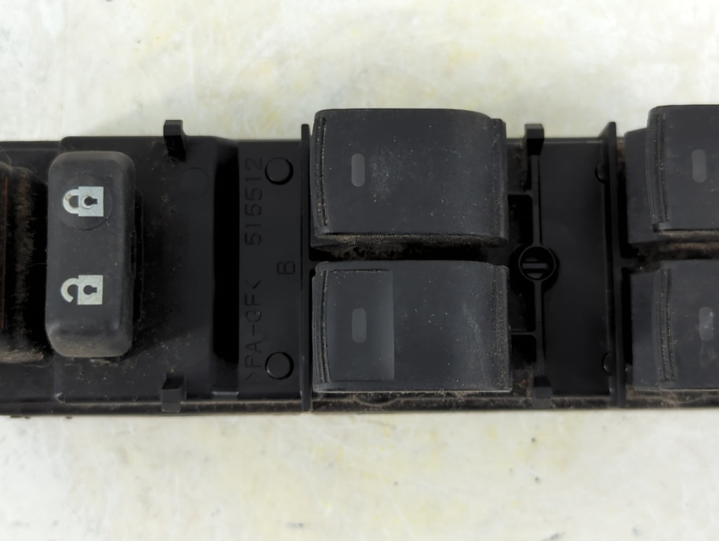 2010-2011 Toyota Camry Master Power Window Switch Replacement Driver Side Left P/N:2B18 512 Fits OEM Used Auto Parts - Oemus