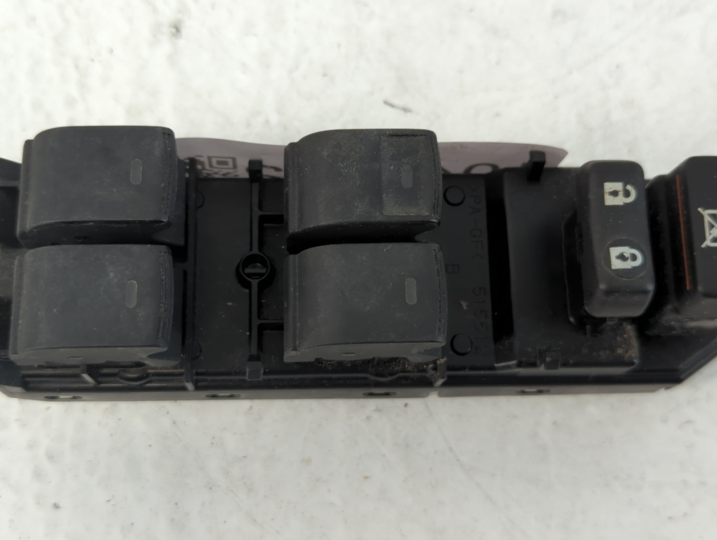 2010-2011 Toyota Camry Master Power Window Switch Replacement Driver Side Left P/N:515512 Fits OEM Used Auto Parts - Oemused