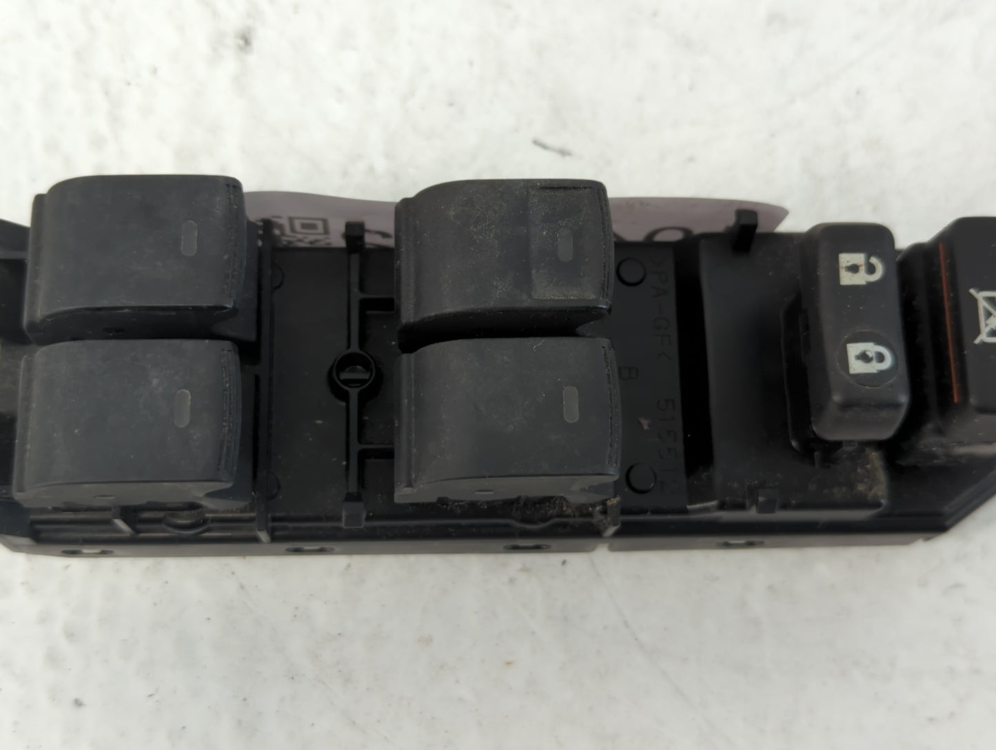2010-2011 Toyota Camry Master Power Window Switch Replacement Driver Side Left P/N:515512 Fits OEM Used Auto Parts - Oemused