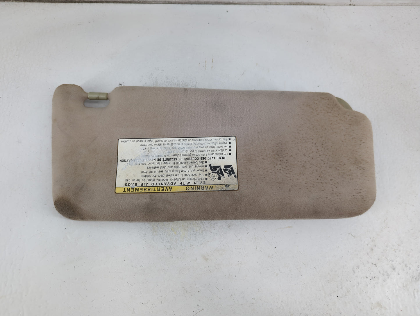 2007-2011 Toyota Camry Sun Visor Shade Replacement Driver Left Mirror Fits Fits 2007 2008 2009 2010 2011 OEM Used Auto Parts