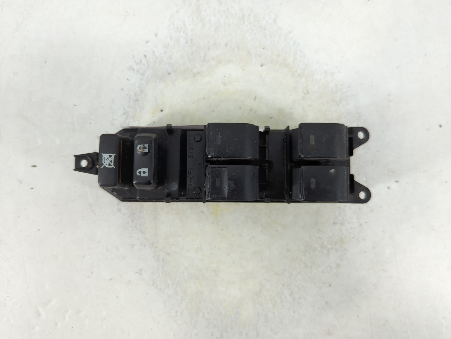 2010-2011 Toyota Camry Master Power Window Switch Replacement Driver Side Left P/N:515512 Fits OEM Used Auto Parts - Oemused