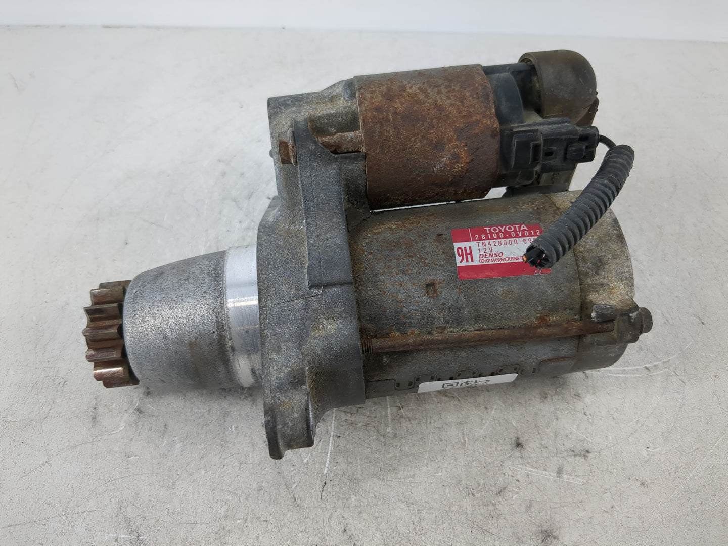 2010-2011 Toyota Camry Car Starter Motor Solenoid OEM P/N:TN428000-5983 28100-0V012 Fits OEM Used Auto Parts - Oemusedautopa