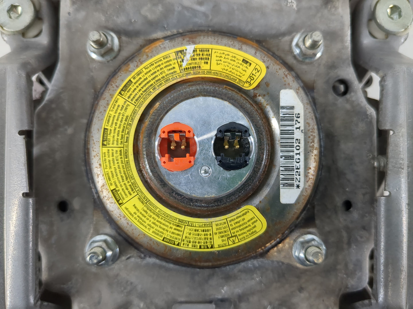 2007-2011 Toyota Camry Air Bag Driver Left Steering Wheel Mounted P/N:811246311ACD Fits Fits 2007 2008 2009 2010 2011 OEM Us