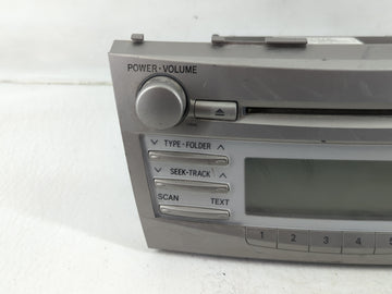 2011 Toyota Camry Radio AM FM Cd Player Receiver Replacement P/N:86120-06480 Fits OEM Used Auto Parts