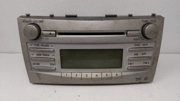 2010-2011 Toyota Camry Radio AM FM Cd Player Receiver Replacement P/N:86120-06480 86120-06480 Fits Fits 2010 2011 OEM Used A