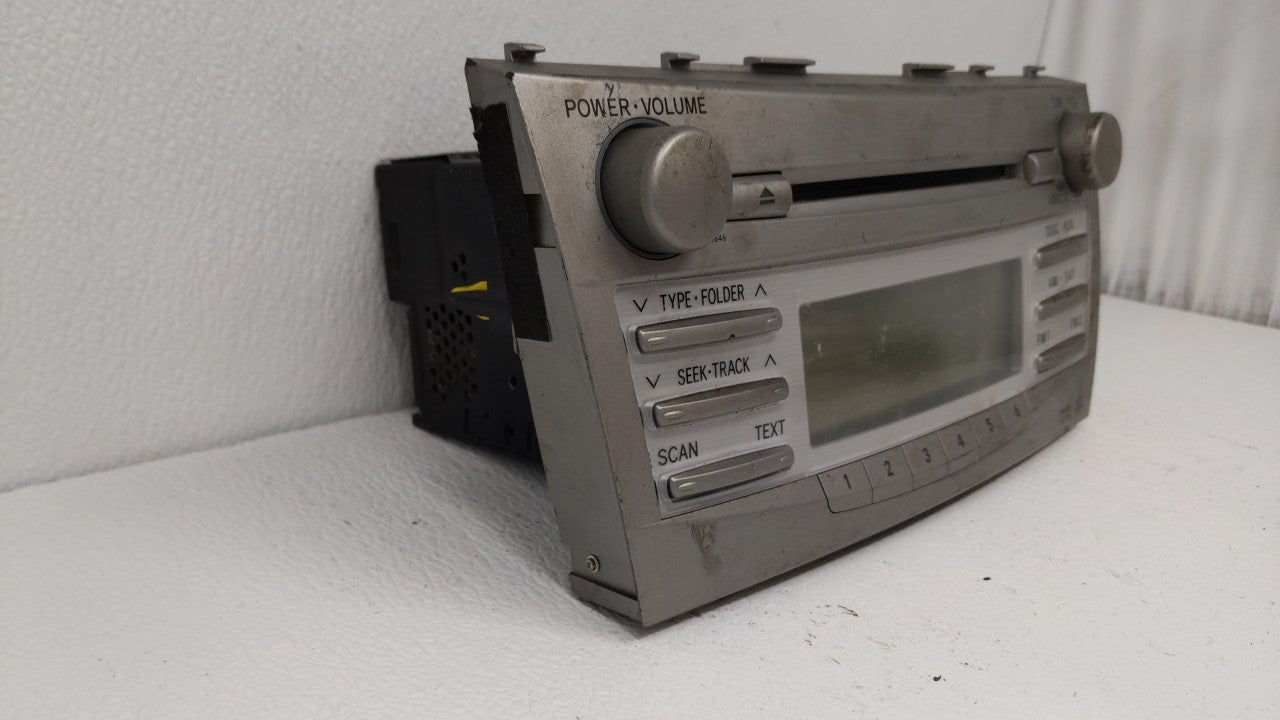 2010-2011 Toyota Camry Radio AM FM Cd Player Receiver Replacement P/N:86120-06480 86120-06480 Fits Fits 2010 2011 OEM Used A
