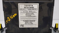 2010-2011 Toyota Camry Radio AM FM Cd Player Receiver Replacement P/N:86120-06480 86120-06480 Fits Fits 2010 2011 OEM Used A