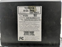 2010-2011 Toyota Camry Radio AM FM Cd Player Receiver Replacement P/N:86120-06181 Fits Fits 2010 2011 OEM Used Auto Parts - 