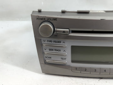 2010-2011 Toyota Camry Radio AM FM Cd Player Receiver Replacement P/N:86120-06480 Fits Fits 2010 2011 OEM Used Auto Parts