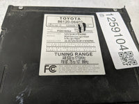 2010-2011 Toyota Camry Radio AM FM Cd Player Receiver Replacement P/N:86120-06480 Fits Fits 2010 2011 OEM Used Auto Parts - 