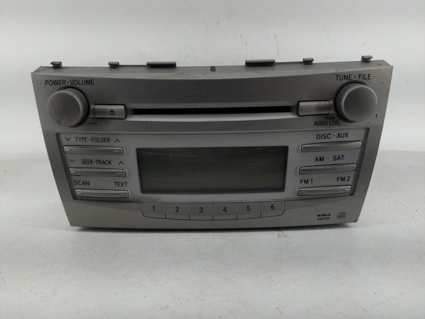 2010-2011 Toyota Camry Radio AM FM Cd Player Receiver Replacement P/N:86120 86480 Fits Fits 2010 2011 OEM Used Auto Parts - 