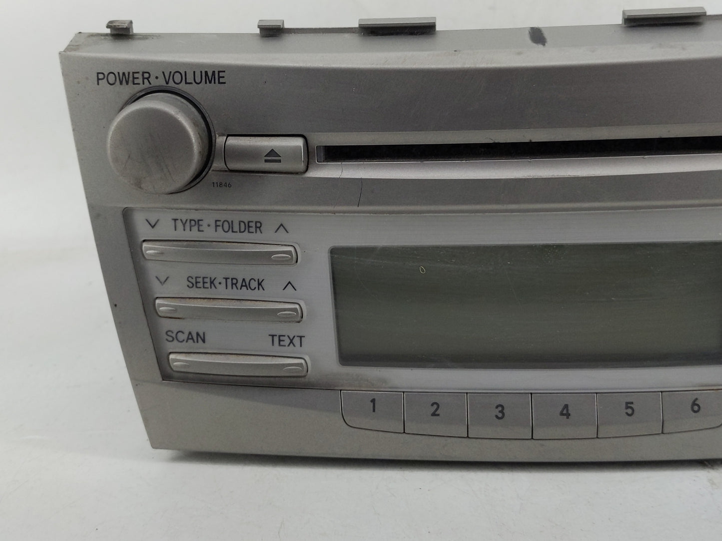 2010-2011 Toyota Camry Radio AM FM Cd Player Receiver Replacement P/N:86120 86480 Fits Fits 2010 2011 OEM Used Auto Parts - 