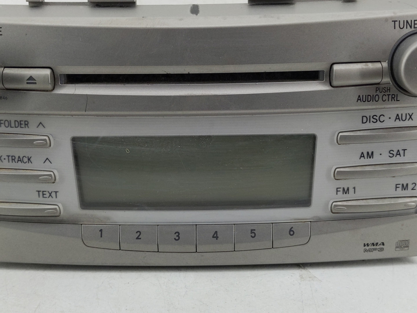 2010-2011 Toyota Camry Radio AM FM Cd Player Receiver Replacement P/N:86120 86480 Fits Fits 2010 2011 OEM Used Auto Parts - 