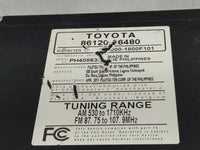 2010-2011 Toyota Camry Radio AM FM Cd Player Receiver Replacement P/N:86120 86480 Fits Fits 2010 2011 OEM Used Auto Parts - 