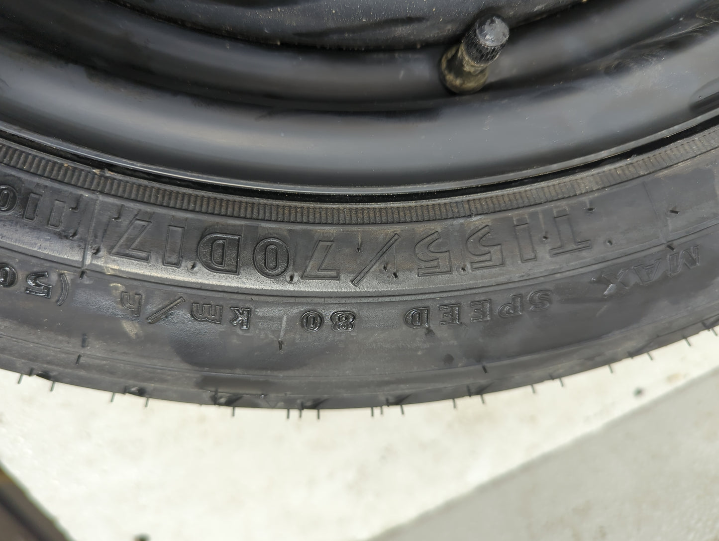 2007-2017 Toyota Camry Spare Donut Tire Wheel Rim Oem 1263751 - Oemusedautoparts1.com