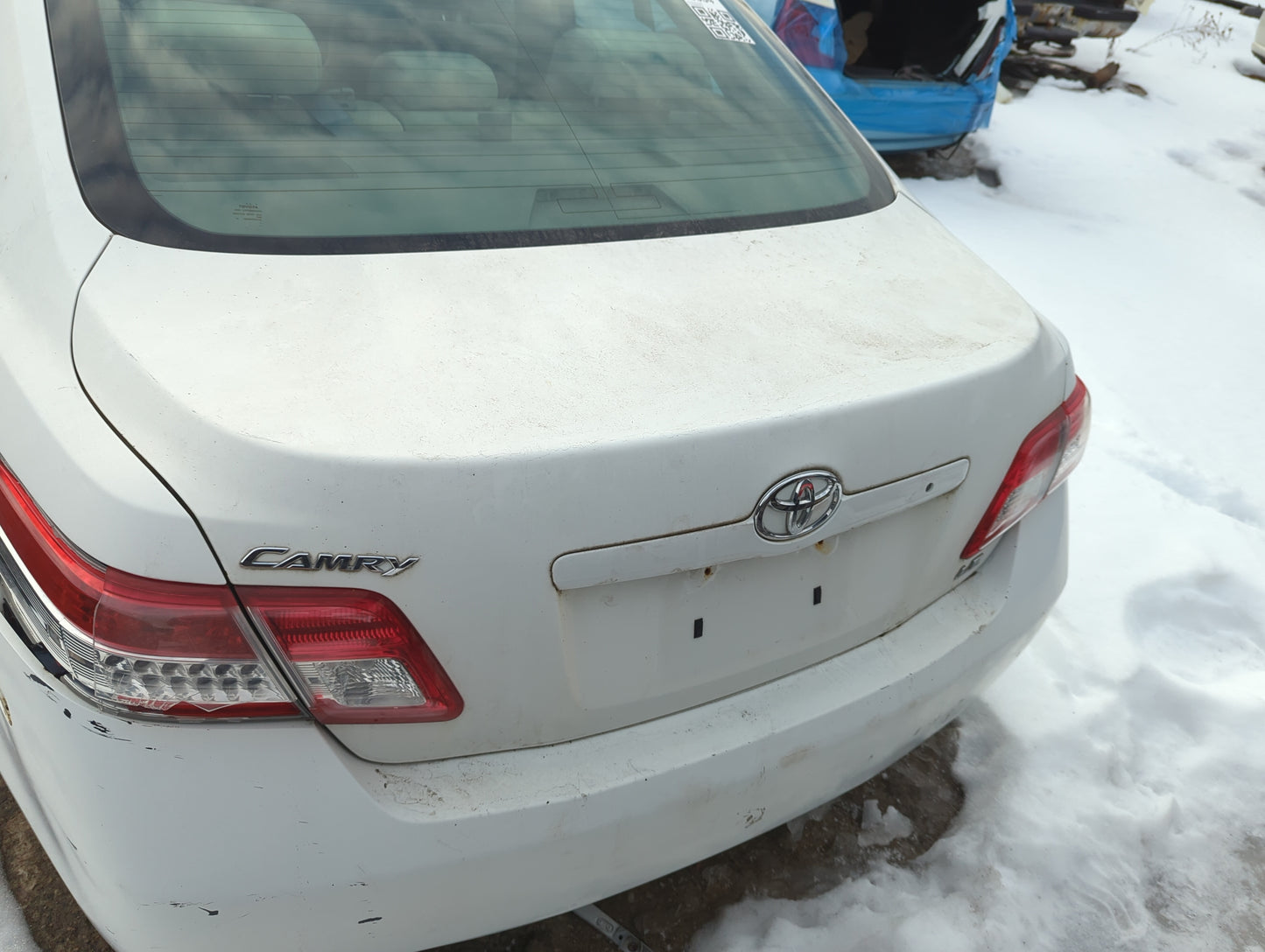 2007-2011 Toyota Camry Trunk/decklid/hatch/tailgate Oem 1265704 - Oemusedautoparts1.com