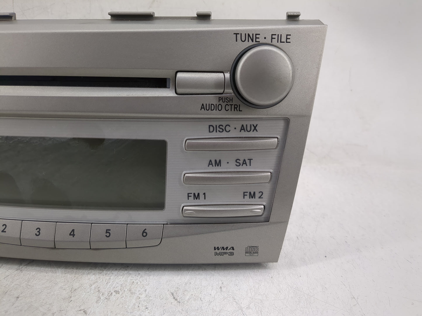 2010-2011 Toyota Camry Radio AM FM Cd Player Receiver Replacement P/N:86120-06480 86120 86480 Fits Fits 2010 2011 OEM Used A
