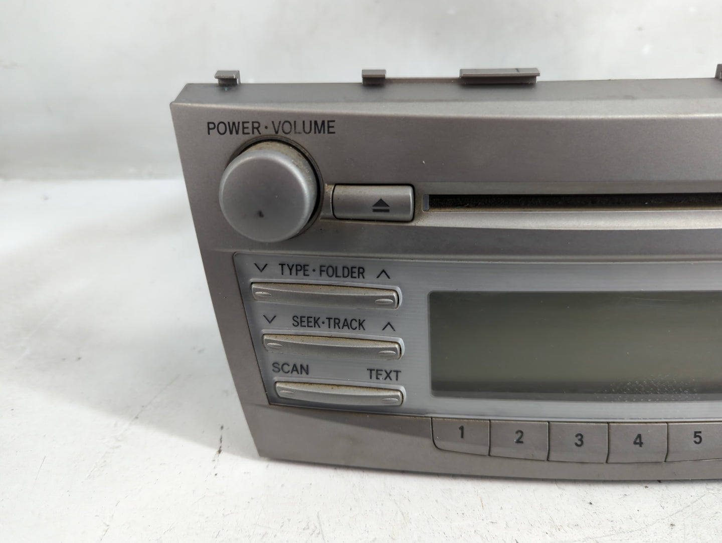 2007-2011 Toyota Camry Radio AM FM Cd Player Receiver Replacement Fits Fits 2007 2008 2009 2010 2011 OEM Used Auto Parts - O