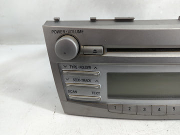 2007-2011 Toyota Camry Radio AM FM Cd Player Receiver Replacement Fits Fits 2007 2008 2009 2010 2011 OEM Used Auto Parts
