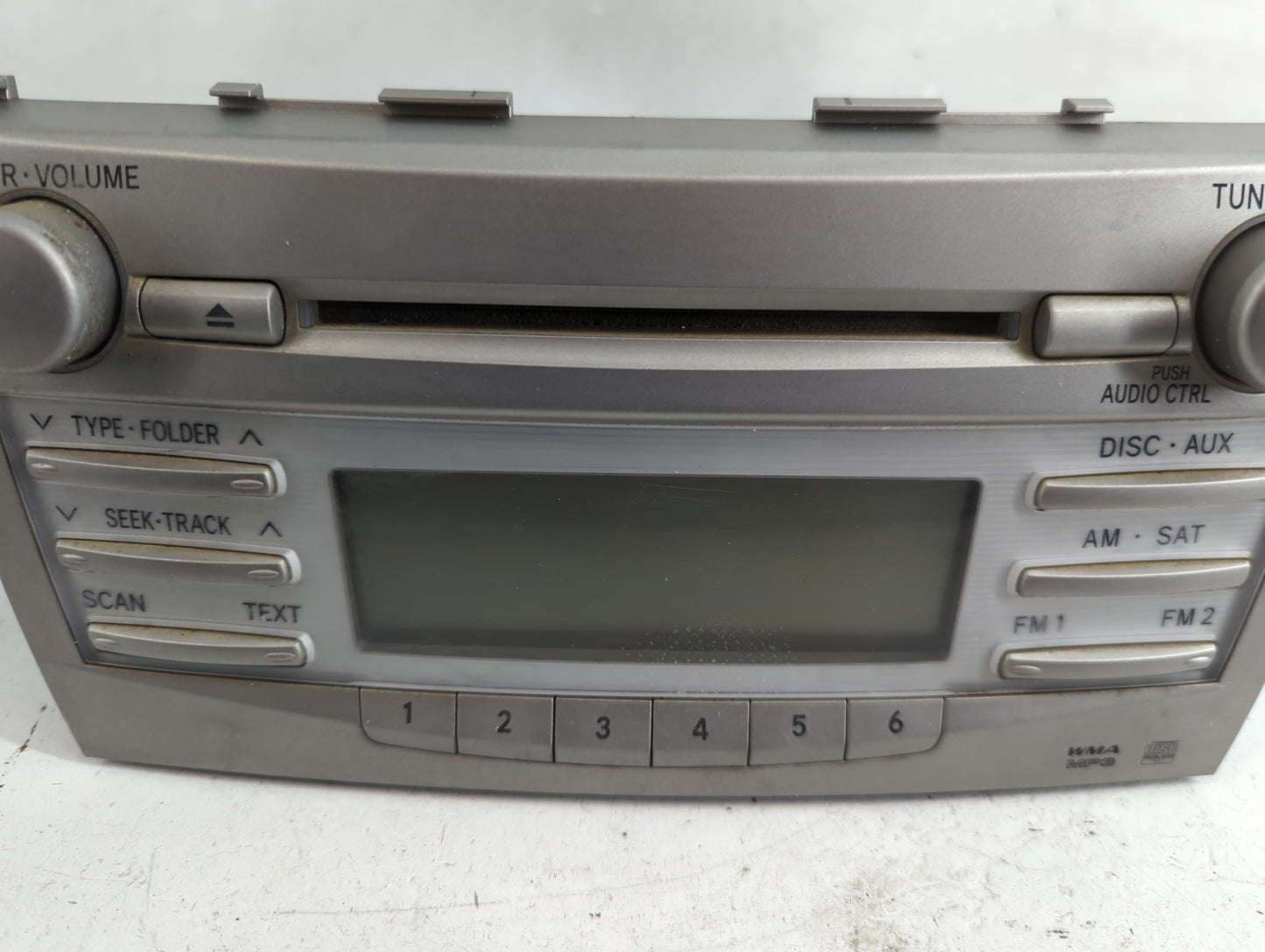 2007-2011 Toyota Camry Radio AM FM Cd Player Receiver Replacement Fits Fits 2007 2008 2009 2010 2011 OEM Used Auto Parts - O