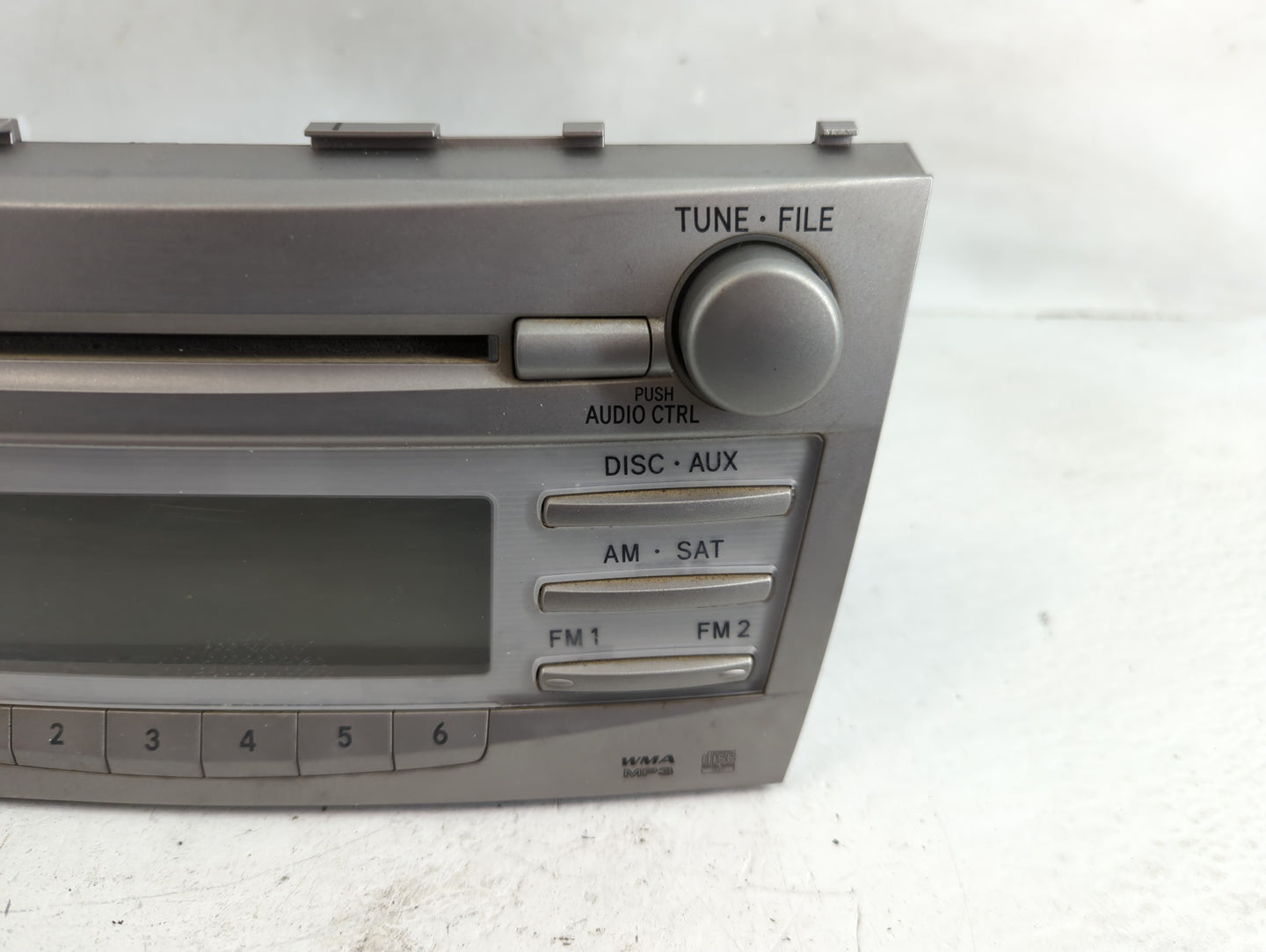 2007-2011 Toyota Camry Radio AM FM Cd Player Receiver Replacement Fits Fits 2007 2008 2009 2010 2011 OEM Used Auto Parts - O