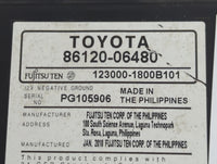 2007-2011 Toyota Camry Radio AM FM Cd Player Receiver Replacement Fits Fits 2007 2008 2009 2010 2011 OEM Used Auto Parts - O
