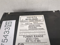 2010-2011 Toyota Camry Radio AM FM Cd Player Receiver Replacement P/N:86120-06480 Fits Fits 2010 2011 OEM Used Auto Parts - 