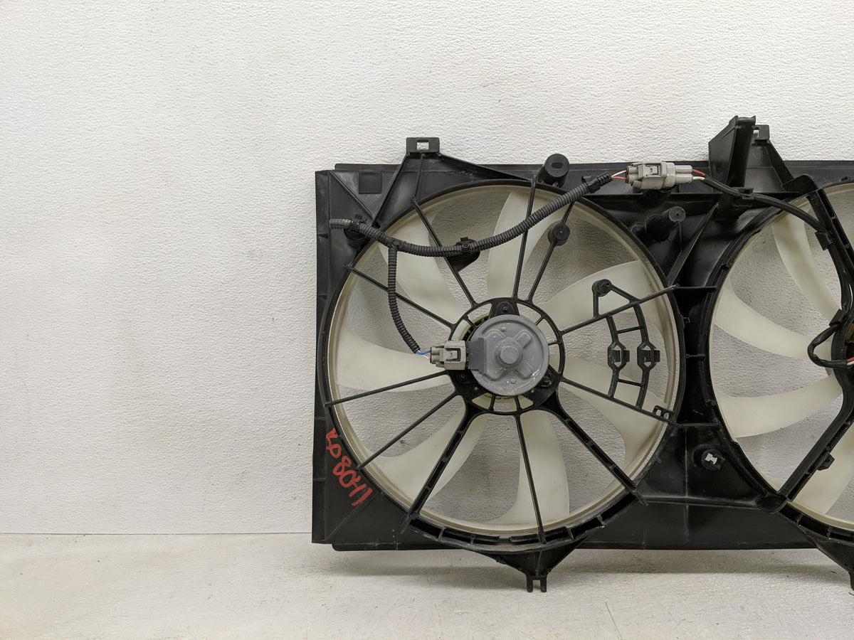 2012-2017 Toyota Camry Electric Radiator Cooling Fan Motor Assembly Fits Fits 2012 2013 2014 2015 2016 2017 OEM Used Auto Pa