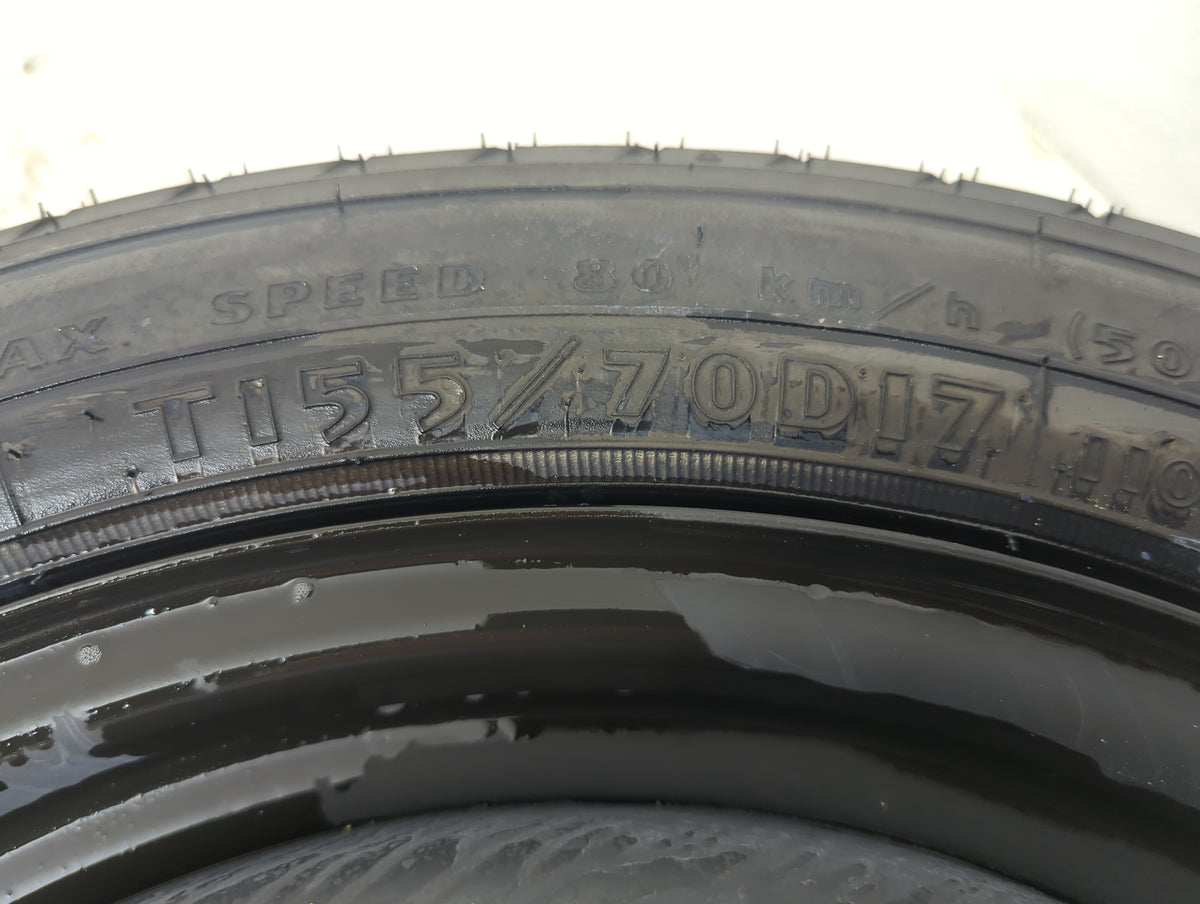 2007-2017 Toyota Camry Spare Donut Tire Wheel Rim Oem 1280382 - Oemusedautoparts1.com