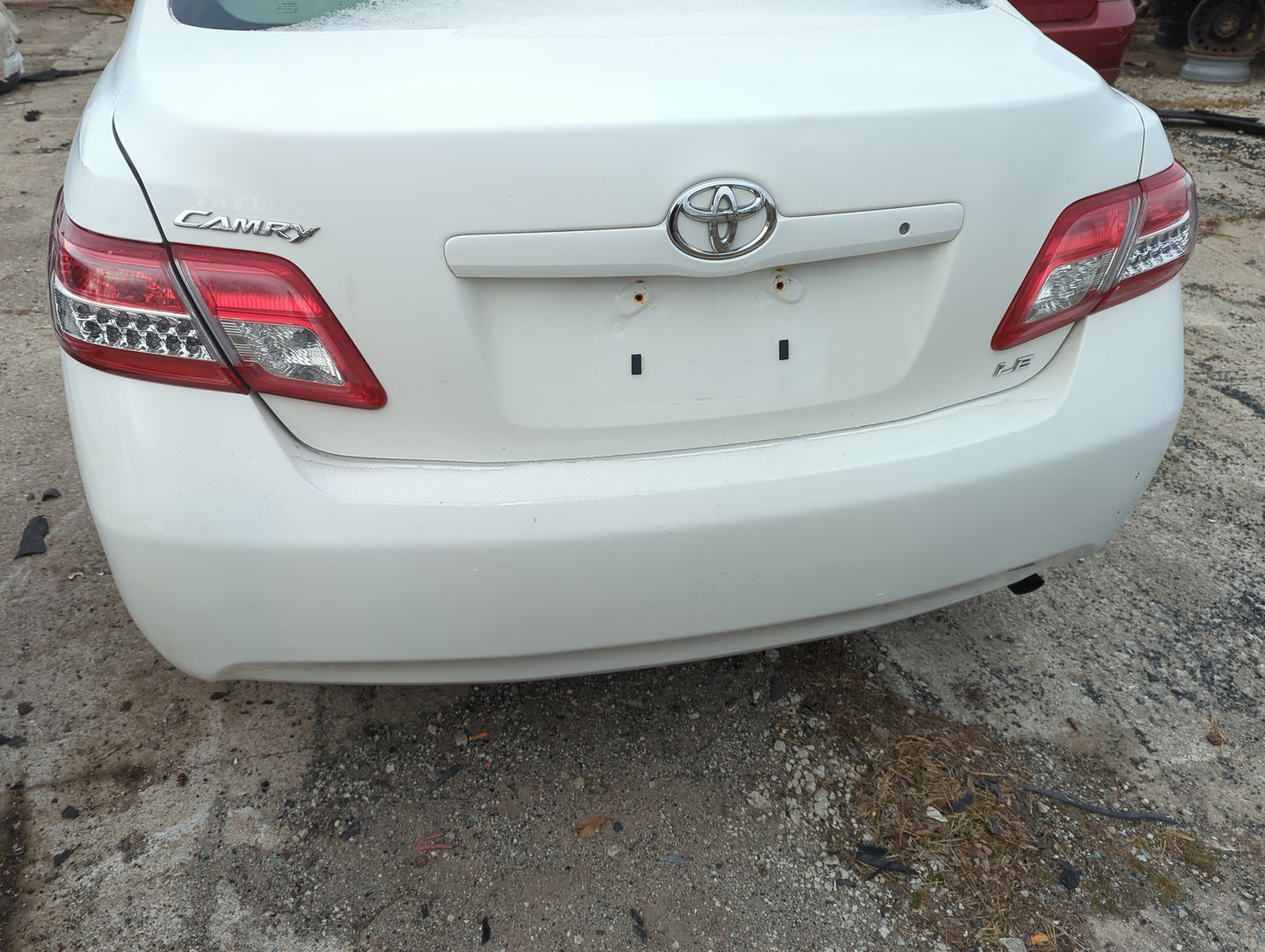 2007-2011 Toyota Camry Rear Bumper Assembly Oem - Oemusedautoparts1.com