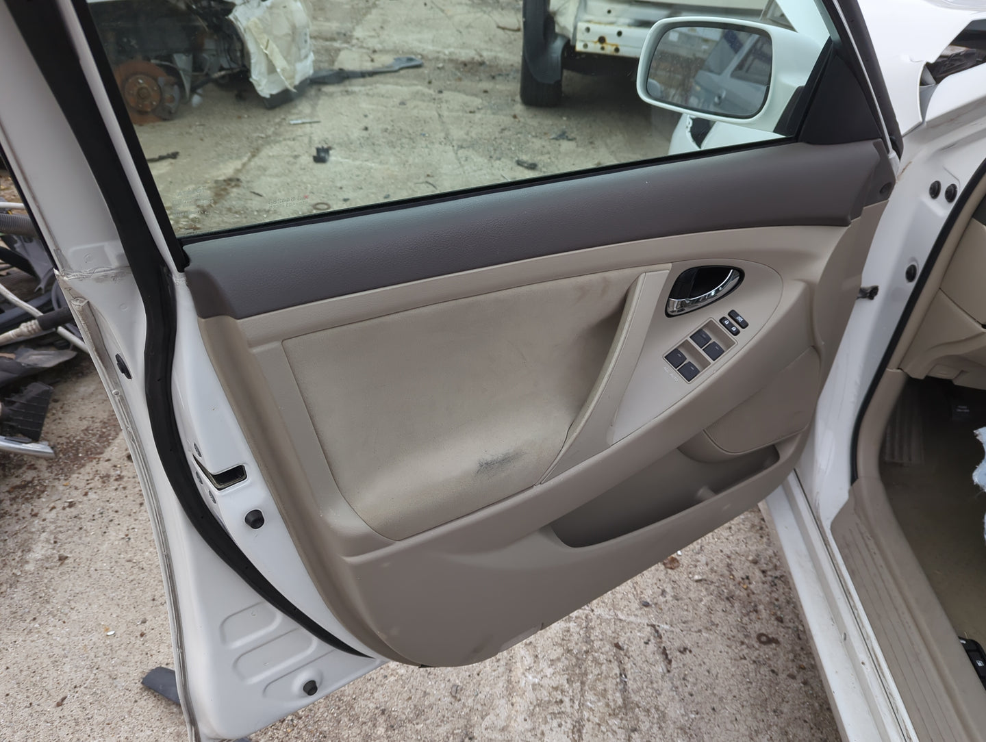 2011 Toyota Camry Front Left Driver Interior Door Panel Trim - Oemusedautoparts1.com