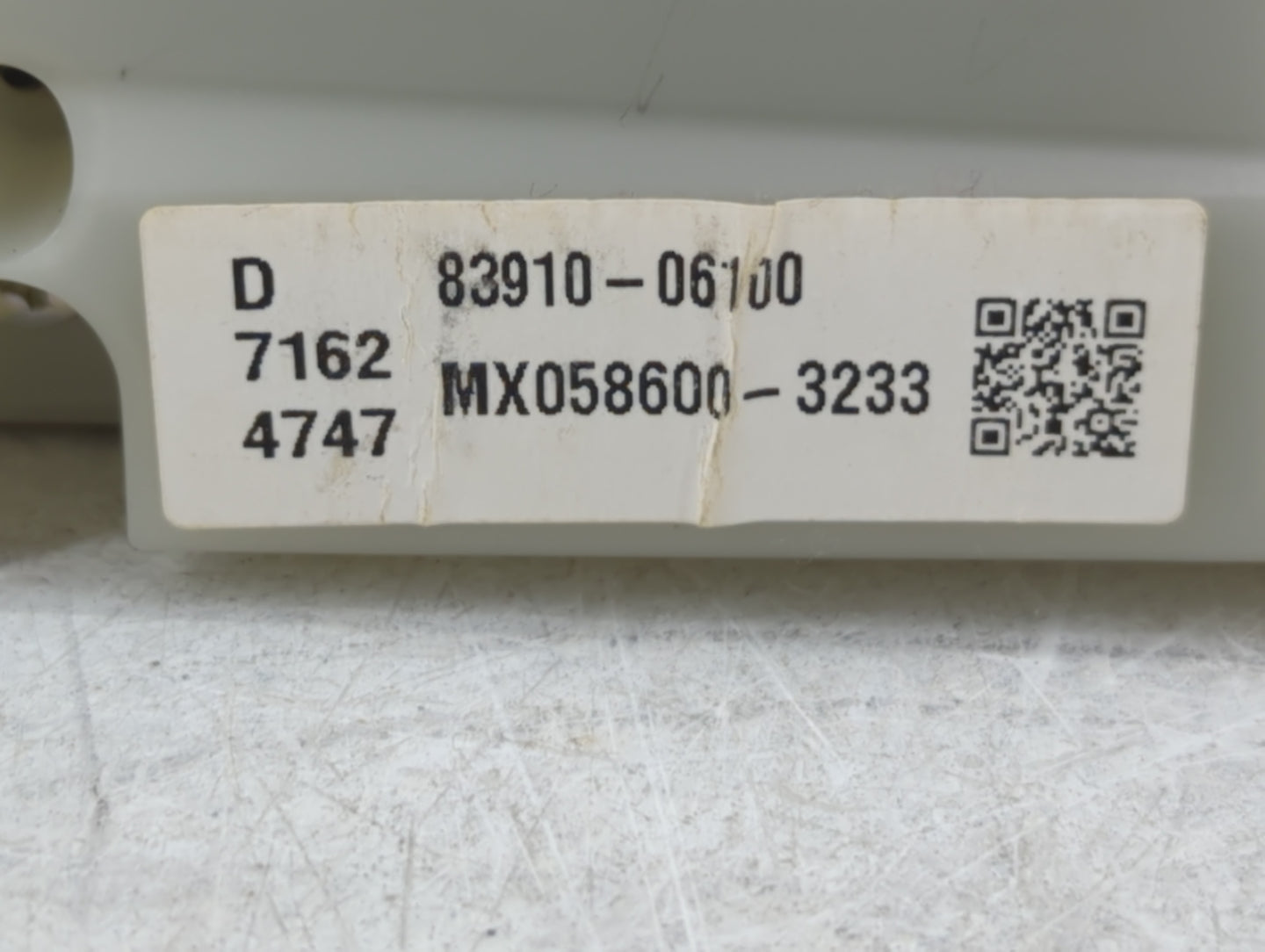 2007-2011 Toyota Camry Information Display Screen - Oemusedautoparts1.com