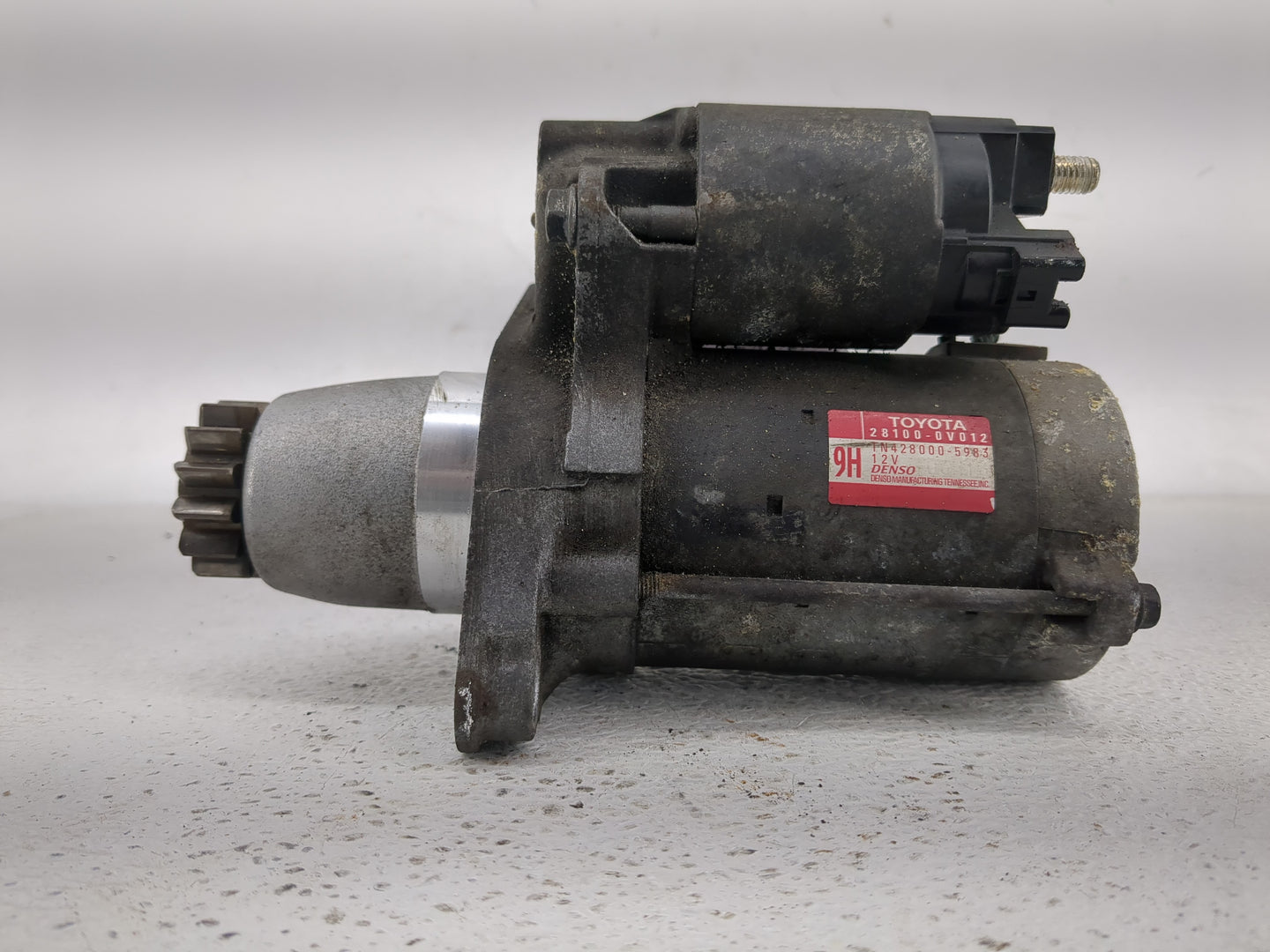 2010-2011 Toyota Camry Car Starter Motor Solenoid OEM P/N:TN428000-5983 28100-0V012 Fits OEM Used Auto Parts - Oemusedautopa