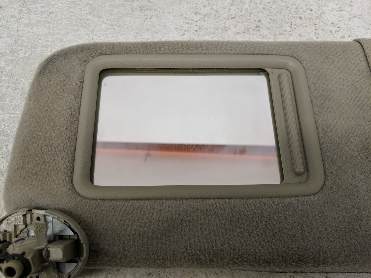 2007-2011 Toyota Camry Sun Visor Shade Replacement Passenger Right Mirror Fits Fits 2007 2008 2009 2010 2011 OEM Used Auto P