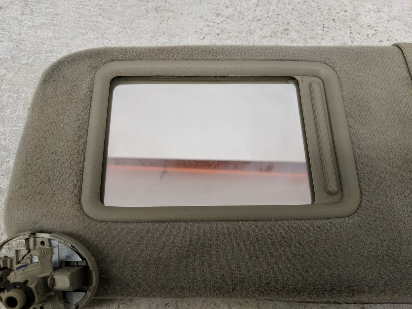 2007-2011 Toyota Camry Sun Visor Shade Replacement Passenger Right Mirror Fits Fits 2007 2008 2009 2010 2011 OEM Used Auto P