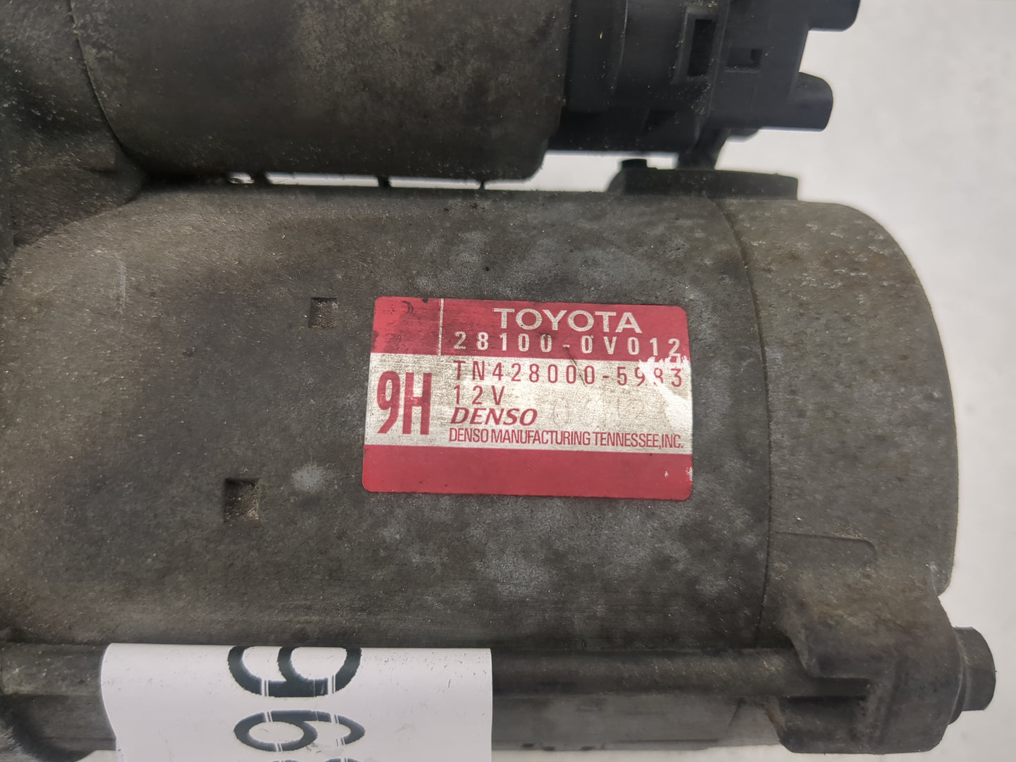 2010-2011 Toyota Camry Car Starter Motor Solenoid OEM P/N:TN428000-5983 28100-0V012 Fits OEM Used Auto Parts - Oemusedautopa
