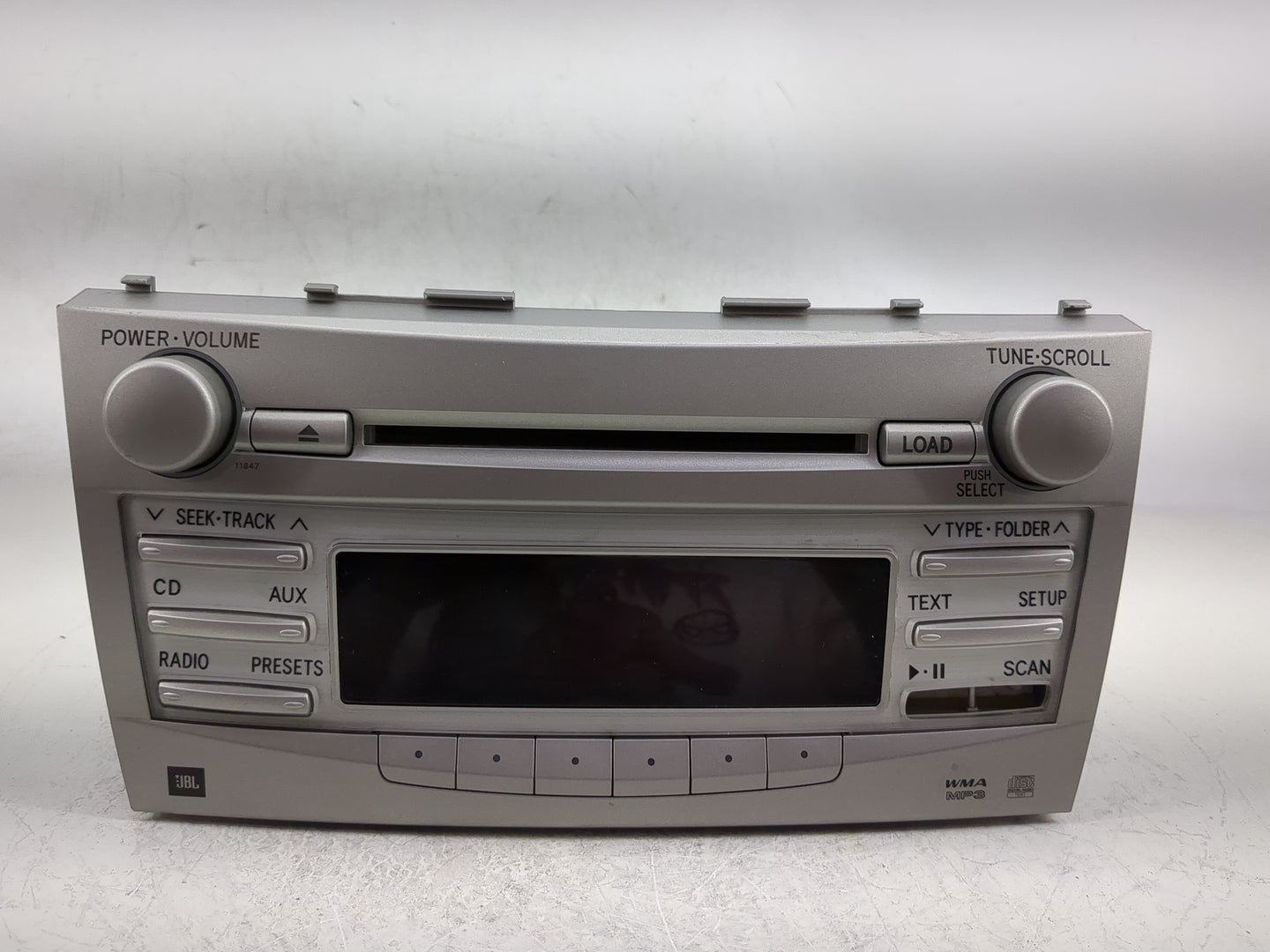 2010-2011 Toyota Camry Radio AM FM Cd Player Receiver Replacement P/N:86120-06490 Fits Fits 2010 2011 OEM Used Auto Parts - 