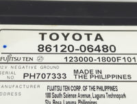 2010-2011 Toyota Camry Radio AM FM Cd Player Receiver Replacement P/N:86120-06480 Fits Fits 2010 2011 OEM Used Auto Parts - 